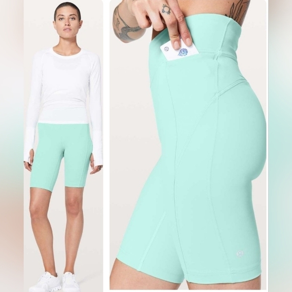 Lululemon On Pace Short *10" In  Washed Marsh Size 2 - Picture 1 of 14